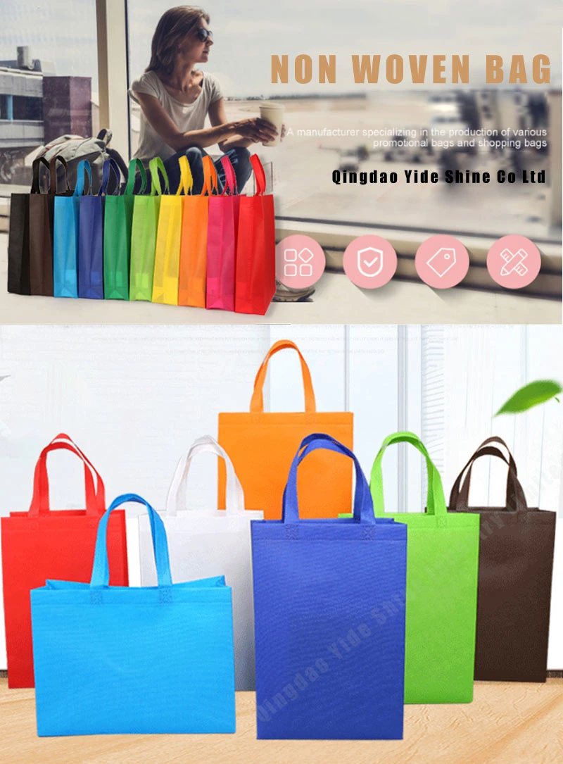 Supermarket Convenience Store Pharmacy and Other Retail Gift Bags Non-Woven Bags