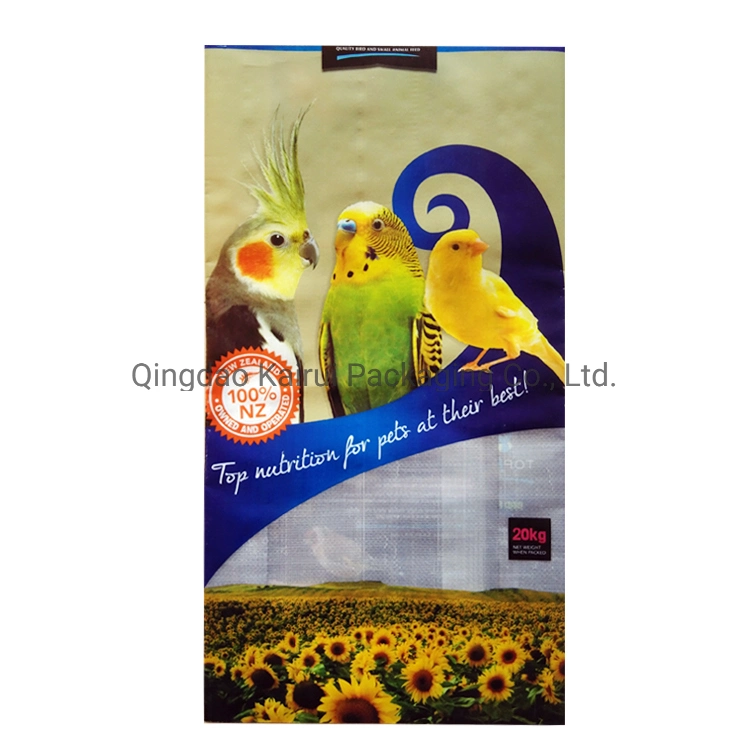 50kg PP Woven Plastic Packaging Bag for Peanut and Other Seed Packing
