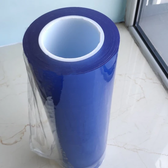 Materiale da imballaggio flessibile in PVC blu di Top Leader
