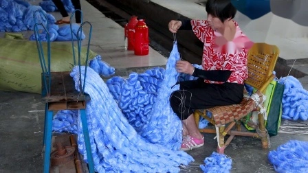 La fabbrica vende il monofilamento di nylon della rete da pesca del lago grigio Nigeria